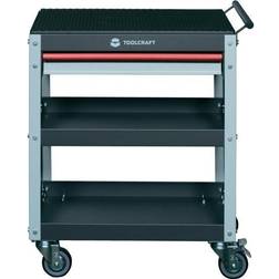 Toolcraft 553942 Shelf trolley Colour:Grey, Light grey, Red