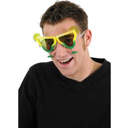 Margarita Yellow & Green Adult Costume Party Glasses