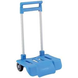 Safta Folding Backpack Trolley Light Blue