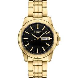 Seiko Essentials 39mm Gold-Tone Bracelet SUR358 Gold