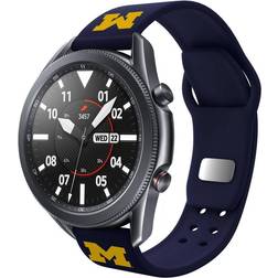 NCAA Michigan Wolverines Samsung Compatible Silicone Band 20mm