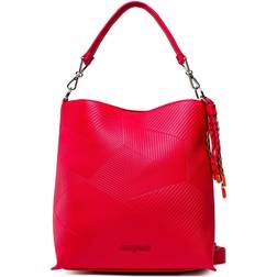 Desigual Bols Rapsioda Butane Shoulder Bag - Fuchsia