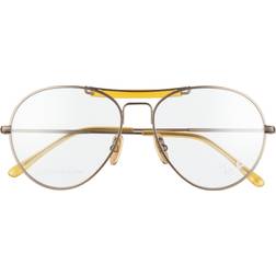 Ray-Ban Rb8063 Titanium Gold Clear Lenses 55-16