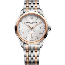 Baume & Mercier 10140 Clifton Two Tone Silver Men s Automatic