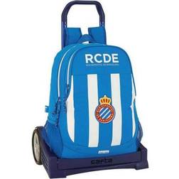 Safta Mochila Rcd Espanyol Con Carro Evolution