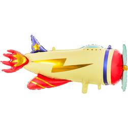 PartyDeco Folieballong Flygplan Shape
