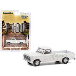 GreenLight 1973 Ford F-100 Pickup Truck White (Dirty Version) "Hobby Exclusive" 1/64 Diecast Model Car