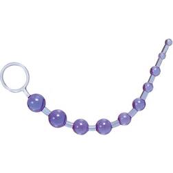 CalExotics Chapelet Anal Flexible X-10 Beads Couleur Violet Parme