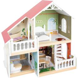 Small Foot Dollhouse with Roof Terrace