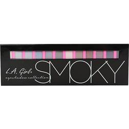 L.A. Girl Beauty Brick Collection Palett för Ögonskugga - Smoky