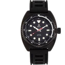 Shield Dreyer Herrenuhr mit Taucherarmband Schwarz Einheitsgröße