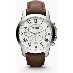 Fossil Recertified Grant White FS4735IE