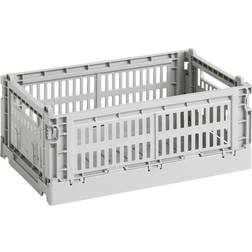 Hay Colour Crate S Light Grey Förvaringslåda