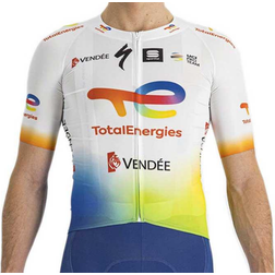 Sportful Team TotalEnergies Bomber Jersey Men - White