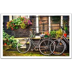 Pintoo Plastic Puzzle-Netherlands, Amsterdam Bicycles