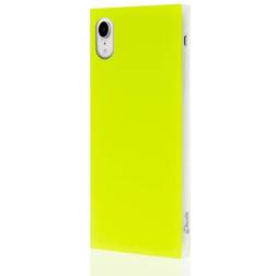 iPhone XR iDecoz Cover Neon Gul