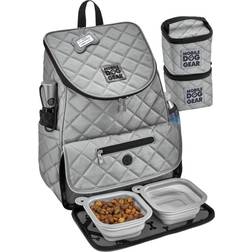 Mobile Dog Gear Weekender Backpack Set Grey