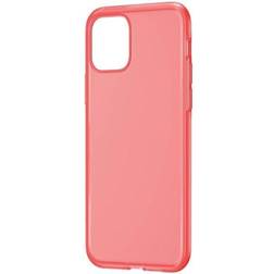 Baseus Silica Case for iPhone 11 Pro Max Transparent Red