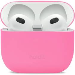 Holdit AirPods 3 Cover Silikone Bright Pink