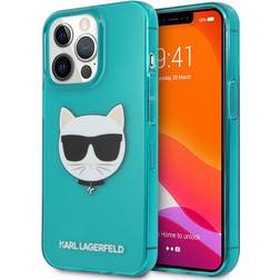 Karl Lagerfeld iPhone 13 Pro Cover Fluo Blå