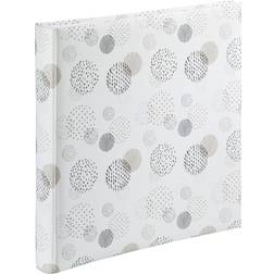 Hama "Graphic" Jumbo Album 30x30 cm 80 White Pages Dots