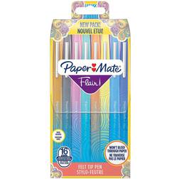 1x16 Paper Mate Flair Filzstifte M 1,0 mm