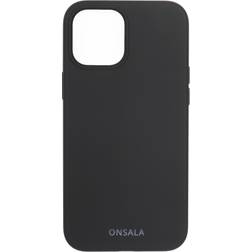 Gear Onsala iPhone 12-/12 Pro-silikonecover (chalk pink)