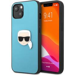 Karl Lagerfeld Caso Apple iPhone 13 Mini Cover Smartphone Blu