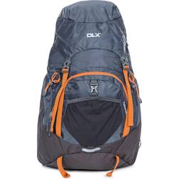 Trespass Twinpeak 45 Litre DLX Hiking Rucksack/Backpack (One Size) (Flint)