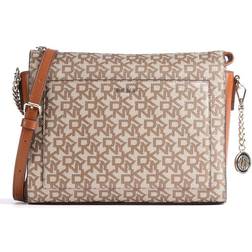 DKNY Women's Bryant Med Bx Crossbody Bag - Beige