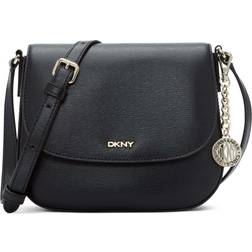 DKNY Sutton Saddle Crossbody Bag - Black