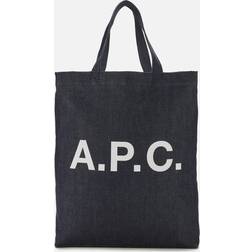 A.P.C. Men's Lou Tote Bag Indigo