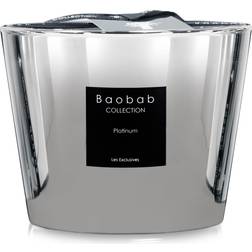 Baobab Collection Les Exclusives Max10 Platinum Silver Scented Candle