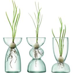 LSA International Canopy, Trio Set Vase 3pcs