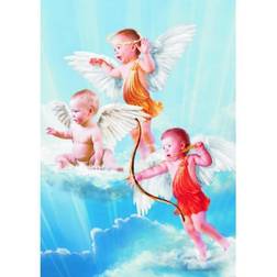 Gold Three Little Angels 1000 Pieces