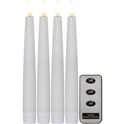 Star Trading Dinner Flamme Slim LED-ljus 20cm 4st