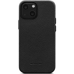 Woolnut Leather Case for iPhone 13 Mini Black Black