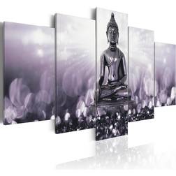 Arkiio Finesse Inspiration 100X50 Lila Vit Zen Tavla