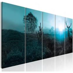 Arkiio Emerald Deer I Tavla 225x90cm