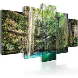 Arkiio Waterfall of Trees 100x50 Tavla