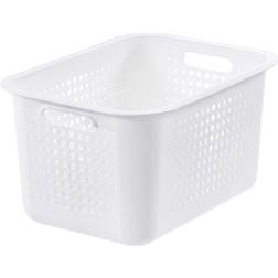 SmartStore Recycled Plastic White Oppbevaringskurv 13L