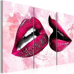Arkiio Tender Whispers 120X80 Rosa Abstrakt Tavla