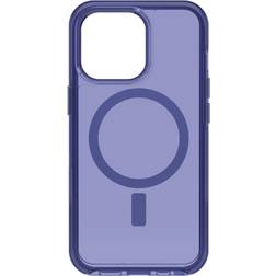 OtterBox Coque renforcée Magsafe iPhone 13 Pro transparent bleu