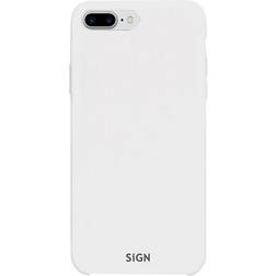 SiGN Liquid silicon skal till iPhone 7 & 8 Plus Vit