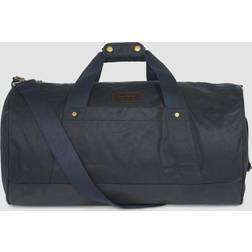 Barbour Essential Wax Holdall Bag Blue