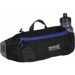 Regatta Blackfell III Hip Pack With Bottle (One Size) (Black/Surfspray)