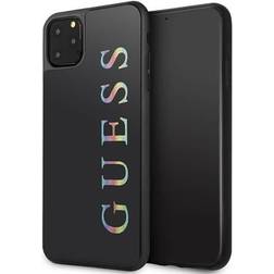 Guess iPhone 11 Pro Max skal Svart Glitter Logo