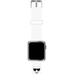 Karl Lagerfeld KLAWMSLCW Apple Watch 38/40/41mm Silicone Choupette Heads