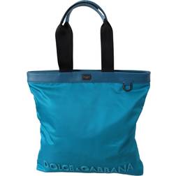 Dolce & Gabbana Women's DG Logo Shopping Hand Tote Bag - Blue