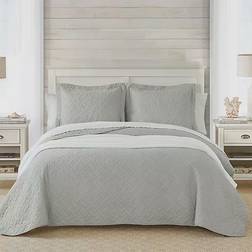 Tommy Bahama Solid Täcke Grå (223.52x172.72cm)